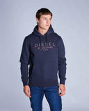 Diesel Don Salute Navy Hoodie