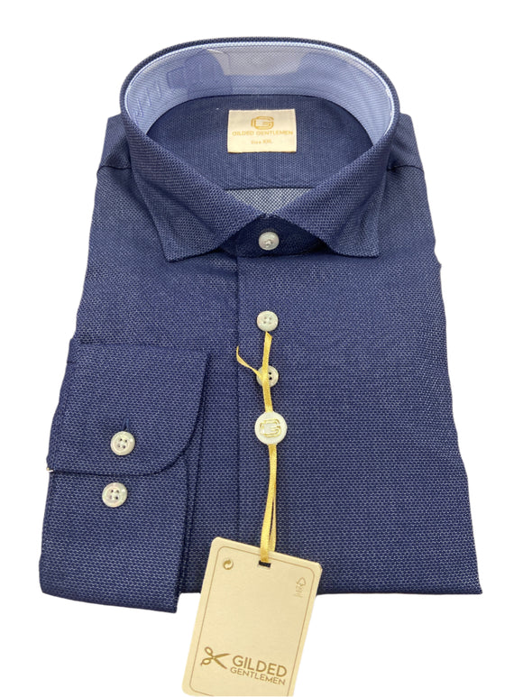 phillips menswear mans blue shirt