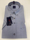 Andre Men's Short Sleeve Shirt Shannon Navy