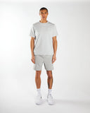 grey tee shirt