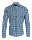 andre mens check shirt