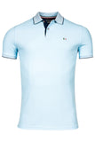 Light Blue Men's Polo Shirts