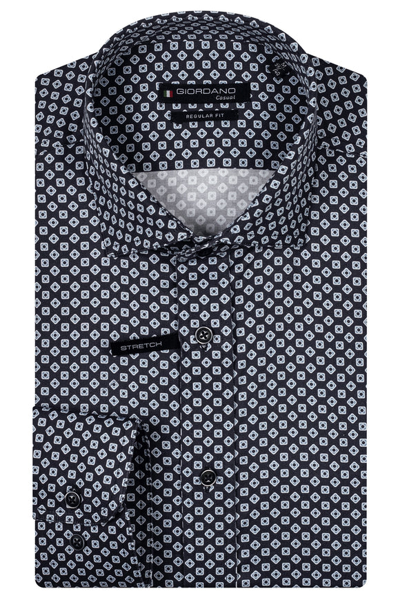 Giordano dark navy shirt