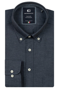 Giordano Navy Demin Look Shirt