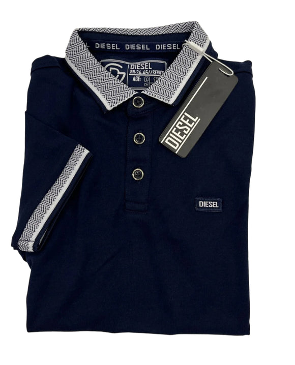 Phillips Menswear Kids Diesel Fitz Polo Navy