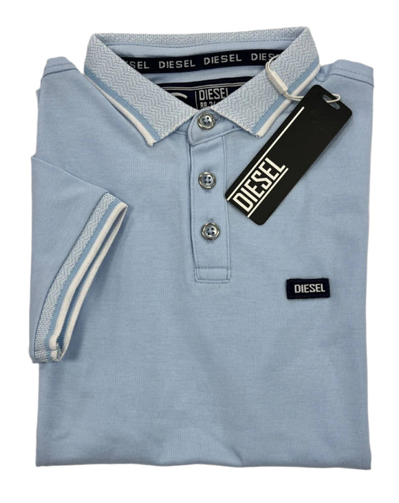 Phillips Menswear Fitz Polo Shirt Sky Blue