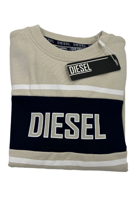 Diesel Paul Crew Neck Sweater Bone