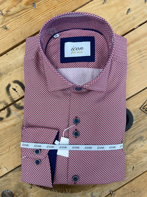 phillips menswear mens burgundy shirt