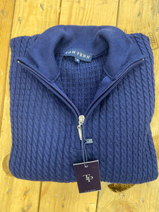 phillips mensweat half zip knit