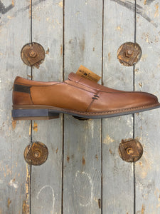phillips menswear mens brown slip on shoe
