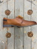 phillips menswear mens brown slip on shoe