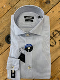 mens dress shirt bue