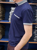 Advise Men's Navy Polo Shirt