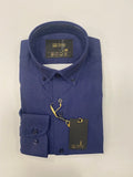 man shirt blue
