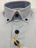 Men's Long Sleeve Gilded Gentlemen Shirt AW 26 Colour 8 Ashley Blue