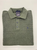 Men's button polo sweater
