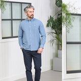 Men's Kenrow Jagger Blue Denim Shirt