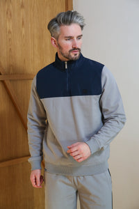 Diesel Sport 1/2 Zip Sweater Grey