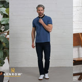 Mens Jean Kenrow Nero Slim Fit Navy