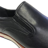 mens navy slip on shoe