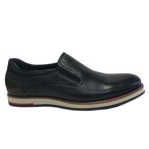 phillips menswear mens navy slip on shoe