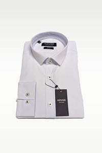 Advise slim fit white shirt