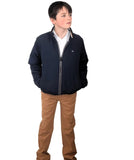 fashionable youths diesel navy jacket
