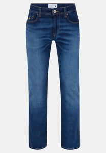 rivet and denim jean