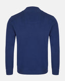 Andre Half Zip Mens Sweater Inch Cobalt
