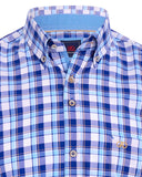Andre Men's Short Sleeve Shirt Lagan Red