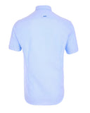 Andre Men's Short Sleeve Shirt Shannon Blue