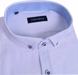 Tom Penn Mens Shortsleeve Shirt TP 828 White