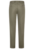 Bruhl Men's Chino Ecru Venice B 185870\450 Olive  Trim On Pocket