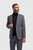 mens grey blazer