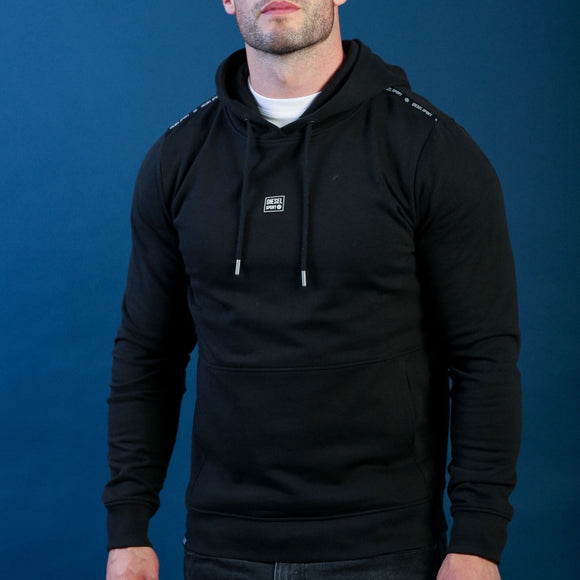 phillips menswear mens black hoodie