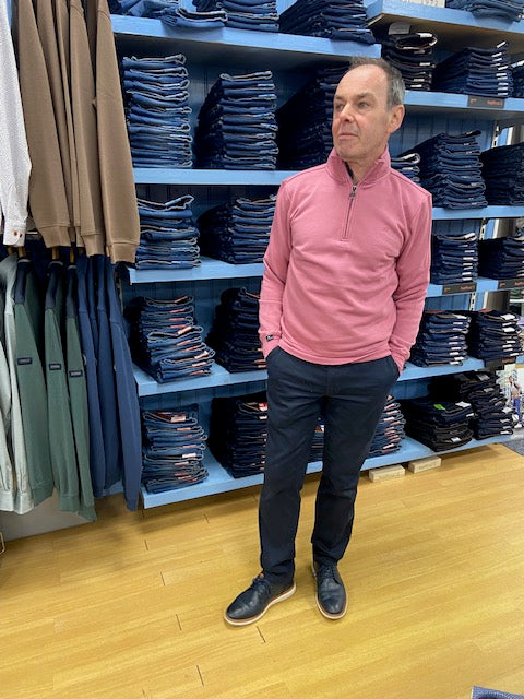 Rivet and Denim Flux 1/4 Zip Sweater