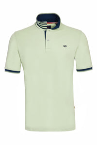 mens polo shirt sage