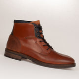 mens brown lace up boot
