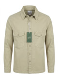mens overshirt grey