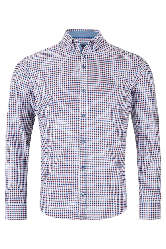 Andre Jackson Burgundy Shirt