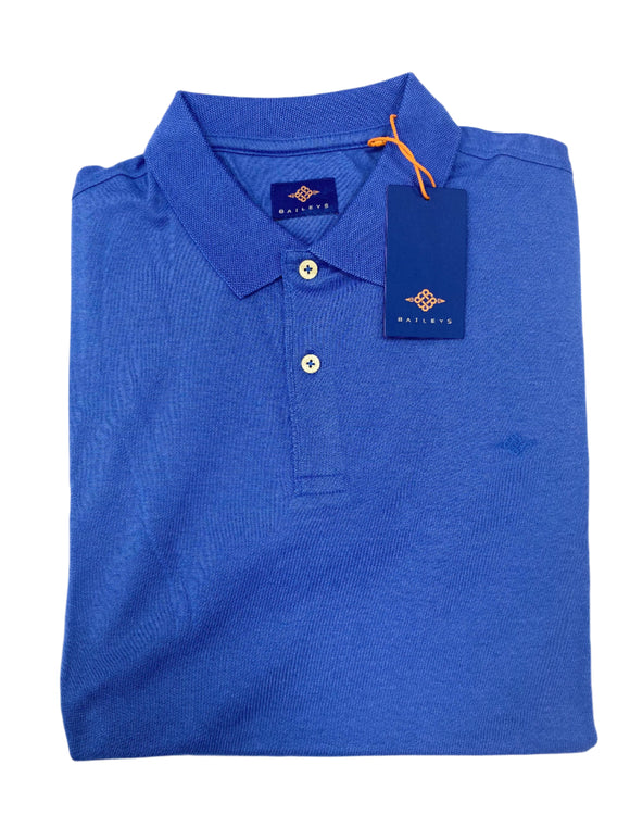 Baileys Cobalt Blue Polo Shirt
