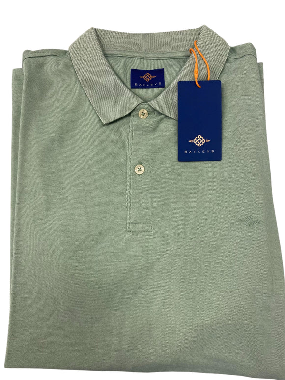 Phillips Menswear Baileys Green Polo Shirt