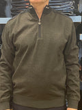 6th sense 1/4 zip  Grey Brushed