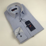 mans blue shirt zazzi