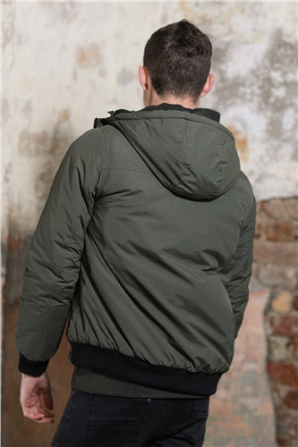 mens hooded jacket