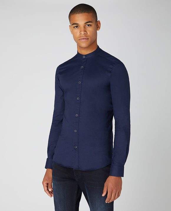 grandad collar shirt