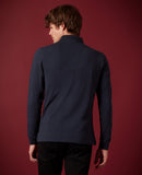 mens long sleeve polo shirt