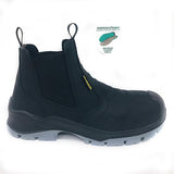 Bicap Full Safety Pull on Boot - Black & Brown