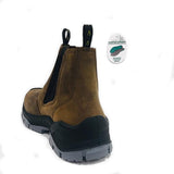Bicap Full Safety Pull on Boot - Black & Brown