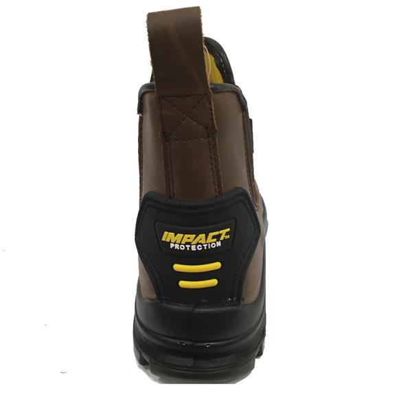 Impact Safety Boss Safety Boots Brown (Men's Boys sizes
